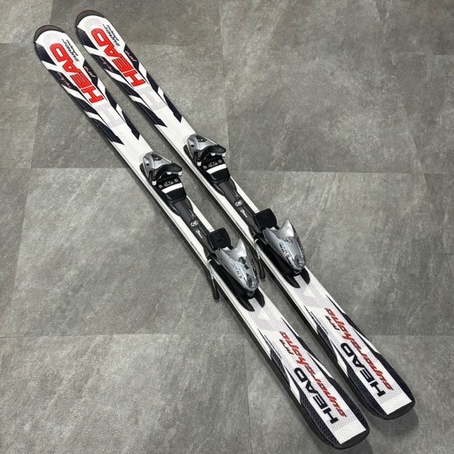 HEAD ジュニアスキー 137cm SUPER SHAPE スキー板 ビンディングセット