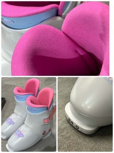 札幌限定 Hart ジュニアスキー 140cm ブーツ24.0cm C11 札幌限定 Hart