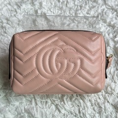 【★激レアピンク★】GUCCI ポーチ ピンク ハートの画像