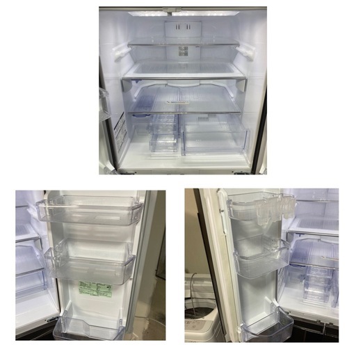 三菱MITSUBISHI冷蔵庫 2013年製　MR-JX48LW-RW