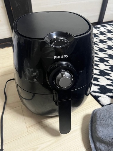 Philips(フィリップス) ノンフライヤー HD9220/27 黒 (にんにく農家
