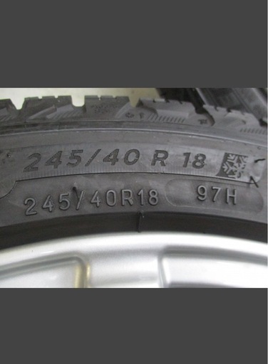 18インチ PCD112 ミシュランスタッドレス バリ山