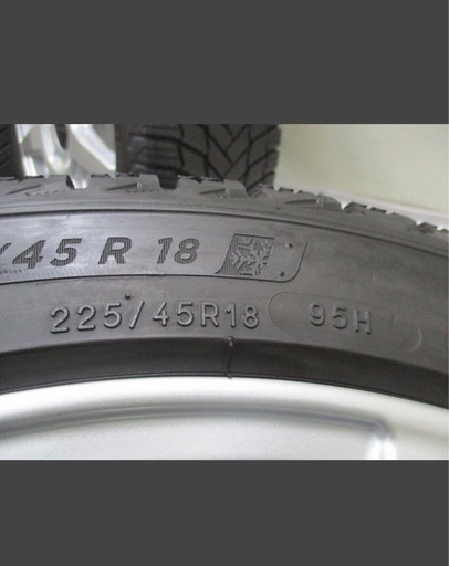 18インチ PCD112 ミシュランスタッドレス バリ山
