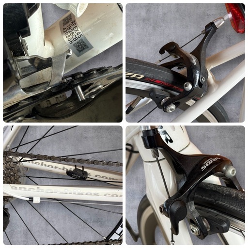 【良品】ANCHOR RFA5 EQUIPE 460mm SORA ロードバイク