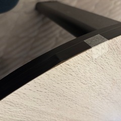 こたつ　丸テーブル85cmローテーブル　円　天板　白＆黒　 布団付　すぐに使えますの画像