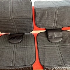 【やや傷あり】カーシート防汚カバー 2枚セット 子供 チャイルドシート 車の画像