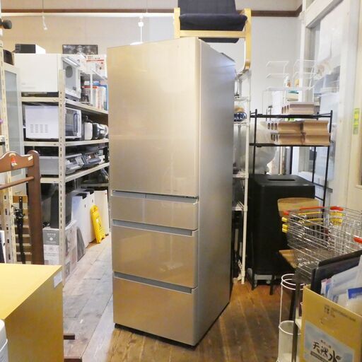 Panasonic／パナソニック  冷蔵庫  NR-E455PX-N  容量：450L  製造年：2020年製　　幅60cmの大容量4