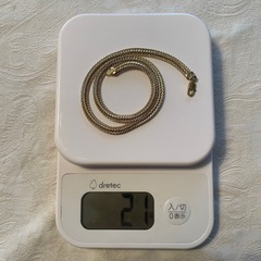 ゴールドネックレス②の画像