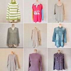 【姫路市引取】1着60円！リユース古着40点まとめ売り（総額2,400円）【オンライン決済限定】の画像