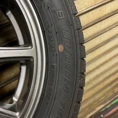 スタッドレスタイヤ　155/65r14の画像