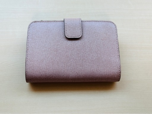 FURLA 二つ折り財布 ピンクベージュ