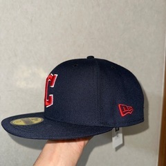 【未使用】New Era 59FIFTY キャップ ネイビー 7 1/4の画像