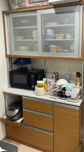 食器棚 (yuuuu) 尼崎の家具の中古あげます・譲ります｜ジモティーで不