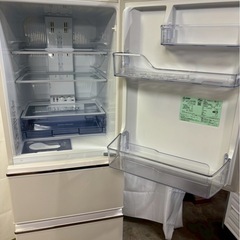 【6ヶ月保証】三菱電機 3ドア冷蔵庫 MR-CX27D-W 2019年製 272Lの画像