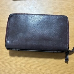 ダンヒル　長財布　ラウンドファスナーの画像