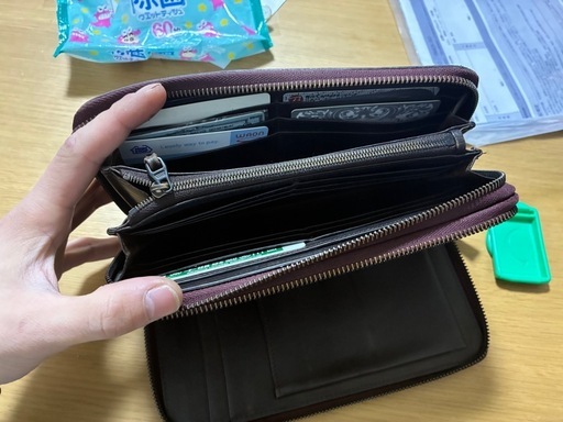 ダンヒル　長財布　ラウンドファスナー