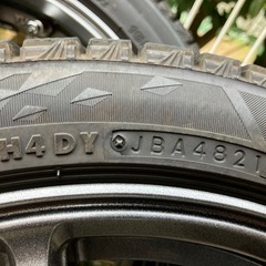 軽自動車　スタッドレス　アルミ4本の画像