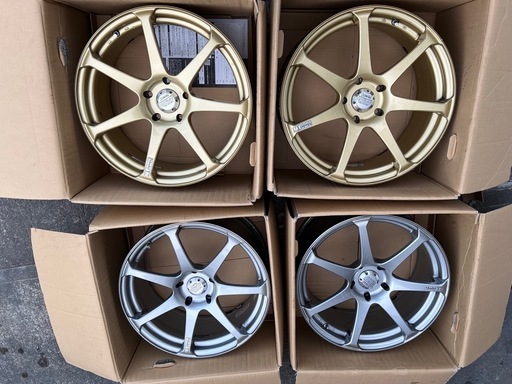 AVS Model7（モデル7） 18インチ 8J +38 引き取り希望(大分) (Lofi