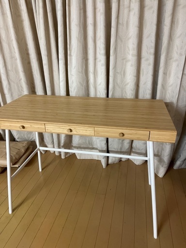 IKEA テーブル 引き出し付き 1月29日までの出品です