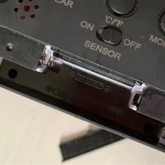 デジタル目覚まし時計 温度計 湿度計 カレンダー機能付き ブラックの画像