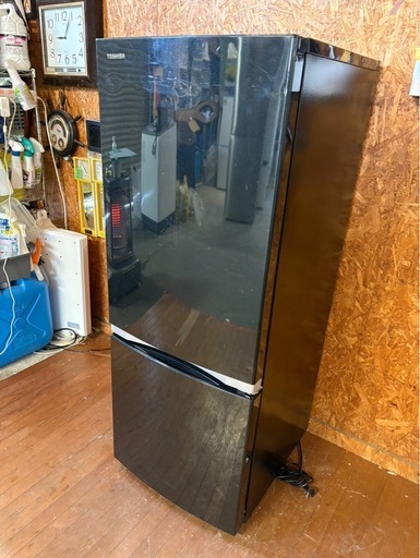 A2005 TOSHIBA 東芝 2ドア冷蔵庫 153L 2018年製