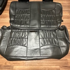 ラパン　HE21S 黒色レザーシートカバー の画像