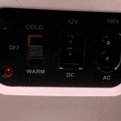 Envntor LEDライト付きミラー 冷蔵庫 ピンク ポータブル MFA-5L-Sの画像