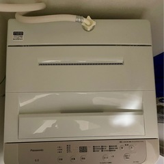 【2024年製】パナソニック洗濯機 6.0kg（※2/15〜2/18引取限定）の画像