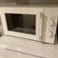 洗濯機7.0kgと電子レンジ　セットの画像