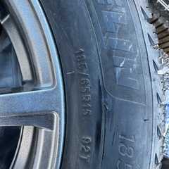 185/65R15スタッドレスタイヤ　フリード他の画像