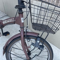 【決まりました】20インチ ミニベロ ブラウン（WB 1950's BROTHERS）の画像