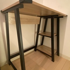 DEWEL パソコンデスク 幅80cm｜勉強・在宅ワーク向け｜難波手渡しの画像