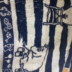 ムーミン　フェイスタオルの画像