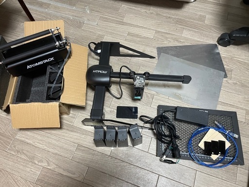 レーザー彫刻機 HTPOW P7 M30 レーザー出力5W【値下げ可】