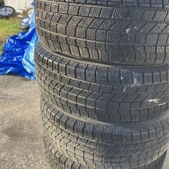 ホンダ　RKステップワゴン　純正ホイール　バリ溝スタッドレス付き　2017年製　205/60R16 ケンダ　KR36の画像