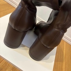 LOWRYSFARM ストレッチヒールブーツ ブラウンの画像