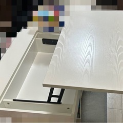 収納付きテーブルの画像