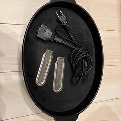 【成約済】BRUNO オーバルホットプレート+別売グリルプレートの画像