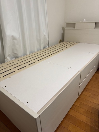 すのこチェストベッドフレーム(シングル N-ジオC WW 40M-S)