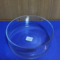 ガラス円形水槽　中古品の画像