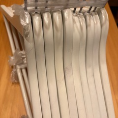 ※受け渡し決定※木製ハンガー10本(汚れあり)の画像