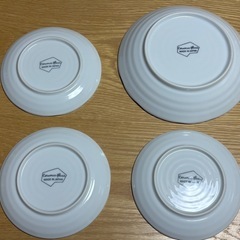 地中海プレート　4枚組　セラミックグラスの画像