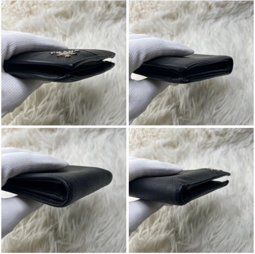 【極美品】プラダ PRADA 二つ折り財布 SAFFIANO METAL 【値下げ可】 