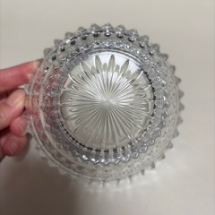 フランフラン　　　　キャンディポット　　ガラスケースの画像