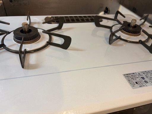 【2024年製】1月中限定！リンナイ ガステーブル 2口 LPガス（プロパン）用 動作確認済み