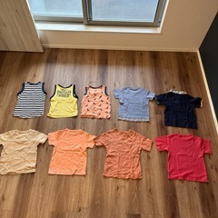 【まとめ売り】タンクトップ、Tシャツ 110㎝の画像