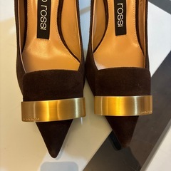 Sergio Rossisr1ダークブラウン ゴールド34 1/2の画像