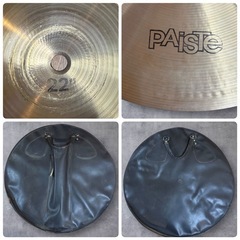 【希少】PAiSTe Formula 602 HEAVY 22" シンバルの画像