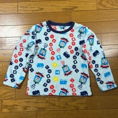 トーマス フリースパジャマセット 120cmの画像