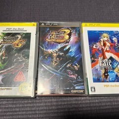 PSPソフト3本の画像